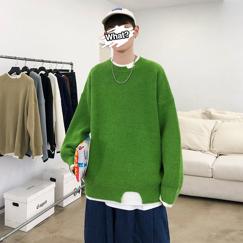 2021 New Fake Two-piece Sweater Men's Warm Fashion Casual O-neck Knitted Pullover Men Wild Loose Korean Knitting Sweaters Mens Clothes X1tn, Black
2021 New Fake Two-piece Sweater Men's Warm Fashion Casual O-neck Knitted Pullover Men Wild Loose Korean Knitting Sweaters Mens Clothes X1tn, Black