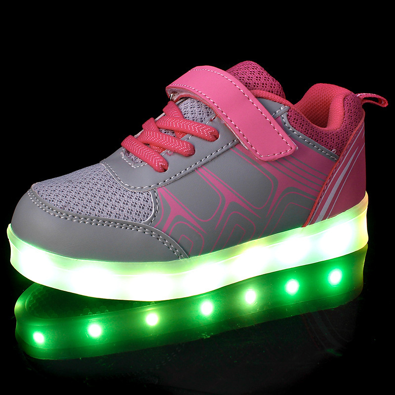 Size 25-37 Children Non-slip Glowing Casual Shoes Luminous Sneakers for Boys&girls Backlight Hook Loop Led Light Up Shoes, Black
Size 25-37 Children Non-slip Glowing Casual Shoes Luminous Sneakers for Boys&girls Backlight Hook Loop Led Light Up Shoes, Black