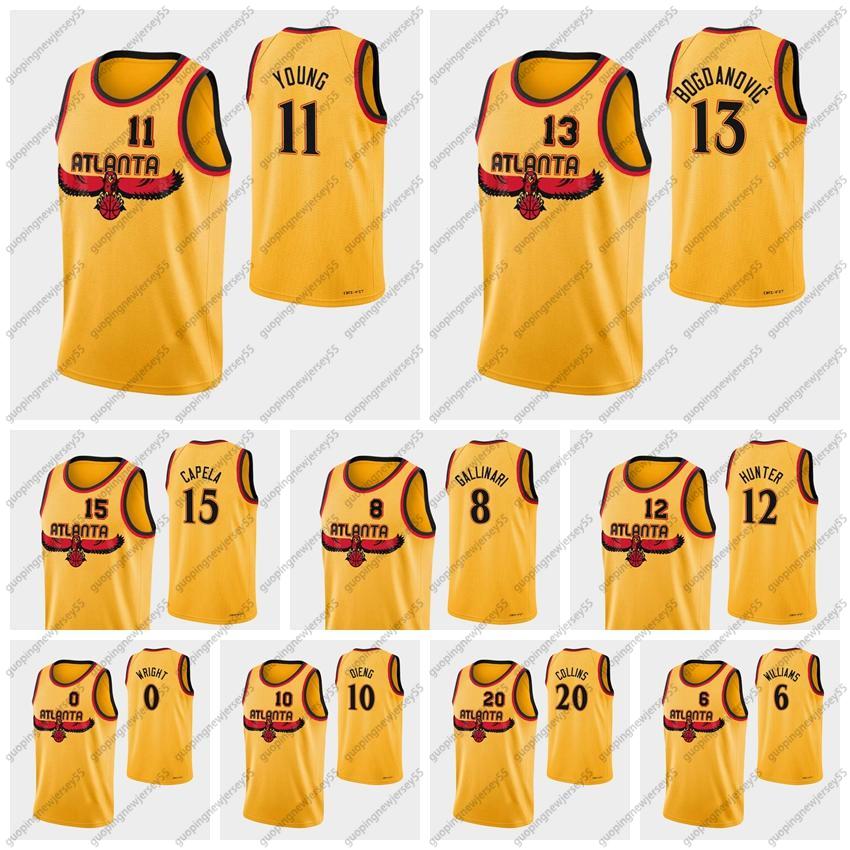 Atlanta MEN Hawks' 2021 Basketball Lou Williams John Collins Gorgui Dieng Trae Delon Wright Luwawu-Cabarrot Solomon Hill De'Andre Hunter 75th City Gold Jersey
Atlanta MEN Hawks' 2021 Basketball Lou Williams John Collins Gorgui Dieng Trae Delon Wright Luwawu-Cabarrot Solomon Hill De'Andre Hunter 75th City Gold Jersey