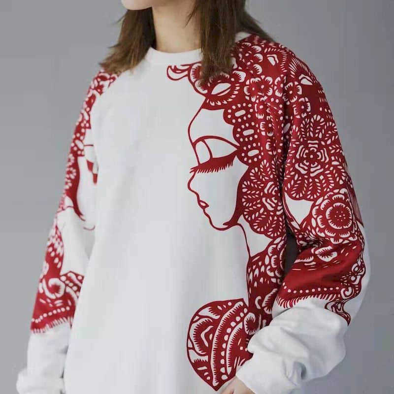 Paper-cut printing sweatshirt women's thin section national quintessence long-sleeved shirt men's couple wear Chinese style tops 210526, Hua dan
Paper-cut printing sweatshirt women's thin section national quintessence long-sleeved shirt men's couple wear Chinese style tops 210526, Hua dan