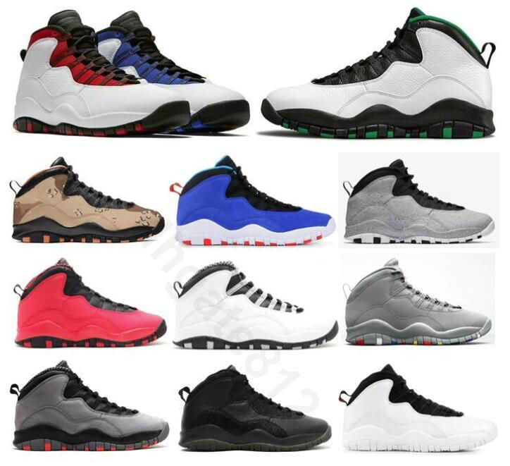 High quality Men 10 10s Basketball Shoes Seattle Wings Powder Trainers Cool grey Drake OVO black white Tinker Chicago Sneakers a3
High quality Men 10 10s Basketball Shoes Seattle Wings Powder Trainers Cool grey Drake OVO black white Tinker Chicago Sneakers a3