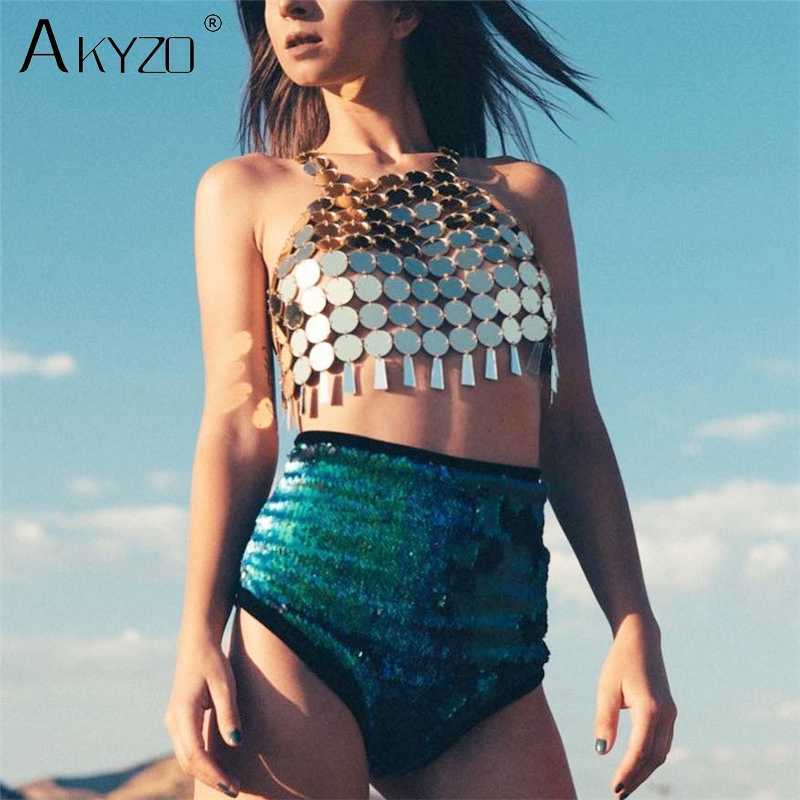 AKYZO Sexy shiny sequin beach Sets women Summer Fashion sequined tassel crop top green hot shorts festival casual 2 pieces set Q0707, White;black
AKYZO Sexy shiny sequin beach Sets women Summer Fashion sequined tassel crop top green hot shorts festival casual 2 pieces set Q0707, White;black
