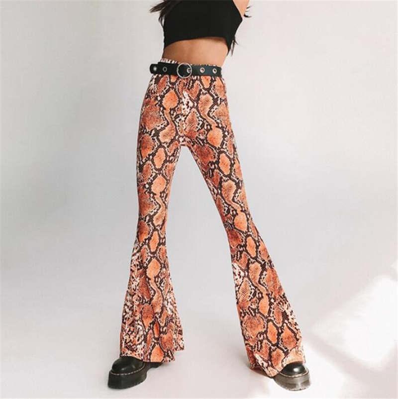 Women' Pants & Capris Snake Print Wide Leg Sexy Women Trousers High Waist Bodycon Flare Female Casual Winter Ladies Skinny
Women' Pants & Capris Snake Print Wide Leg Sexy Women Trousers High Waist Bodycon Flare Female Casual Winter Ladies Skinny