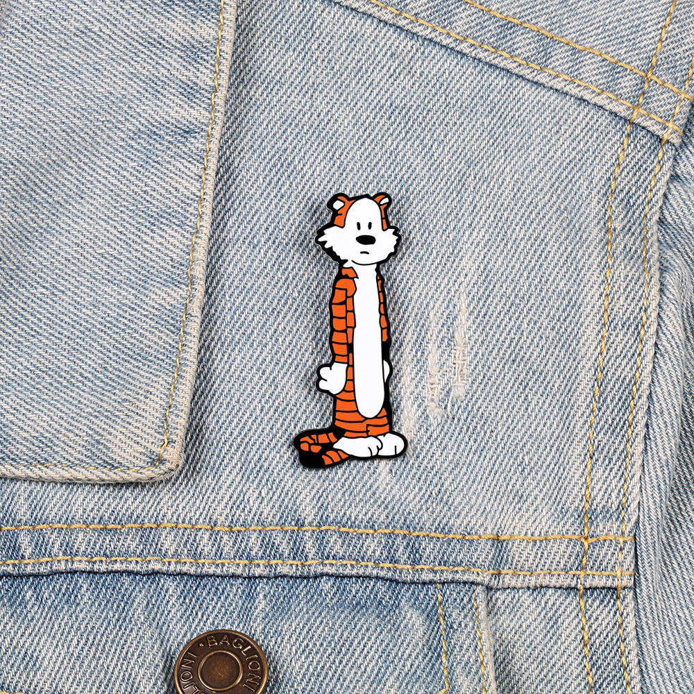 Naughty Tiger Enamel Pins Brooches Badges Lapel pin Creative Animal Pins For Clothes Backpack Pins Jewelry gift for Kids friends, As picture
Naughty Tiger Enamel Pins Brooches Badges Lapel pin Creative Animal Pins For Clothes Backpack Pins Jewelry gift for Kids friends, As picture