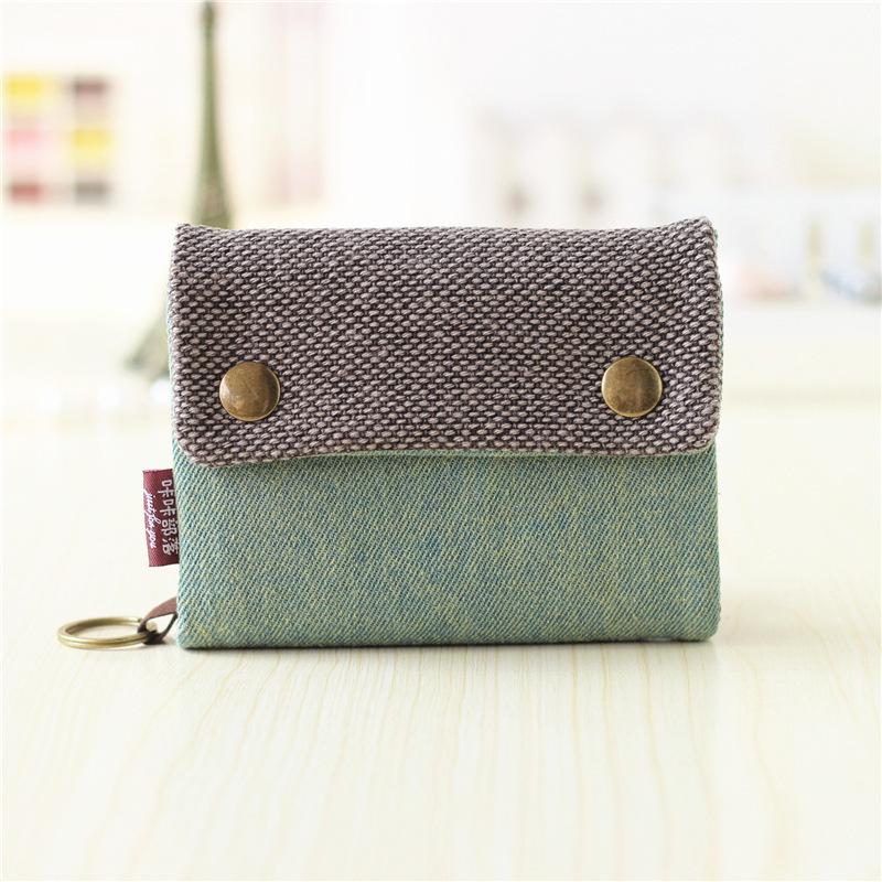 2021 Women Cotton Fabric Short Wallet for Female Large Capacity Gray Blue Ladies Denim Multifunction Men Purse
2021 Women Cotton Fabric Short Wallet for Female Large Capacity Gray Blue Ladies Denim Multifunction Men Purse