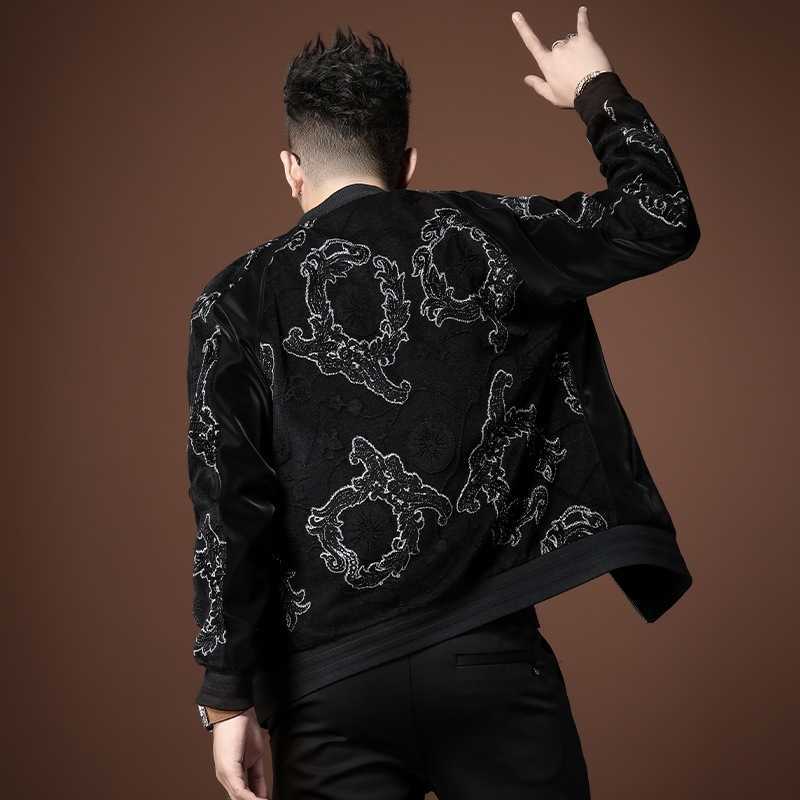 21 Kwai tiktok men's coat jacket, Baseball Jacket, male jitter, and live broadcast autumn products., Black;brown
21 Kwai tiktok men's coat jacket, Baseball Jacket, male jitter, and live broadcast autumn products., Black;brown