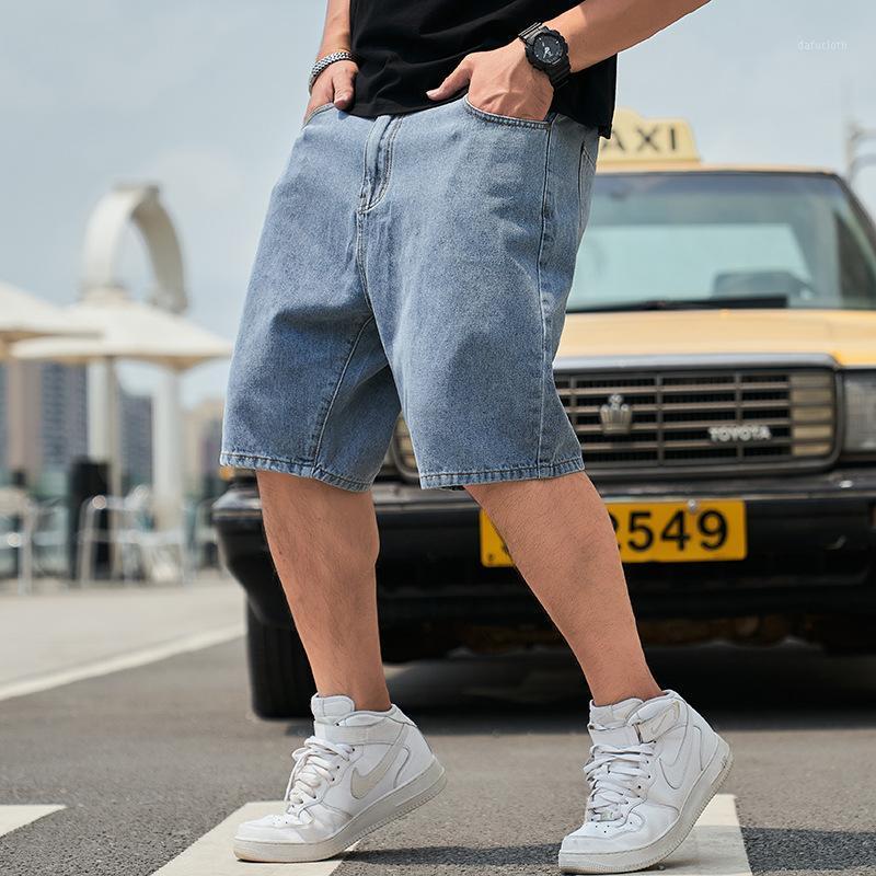 Men's Shorts 21 Summer Jeans And Loose Size Medium Pants Casual Sports Breeches Basketball Running Brand Wear, Blue
Men's Shorts 21 Summer Jeans And Loose Size Medium Pants Casual Sports Breeches Basketball Running Brand Wear, Blue