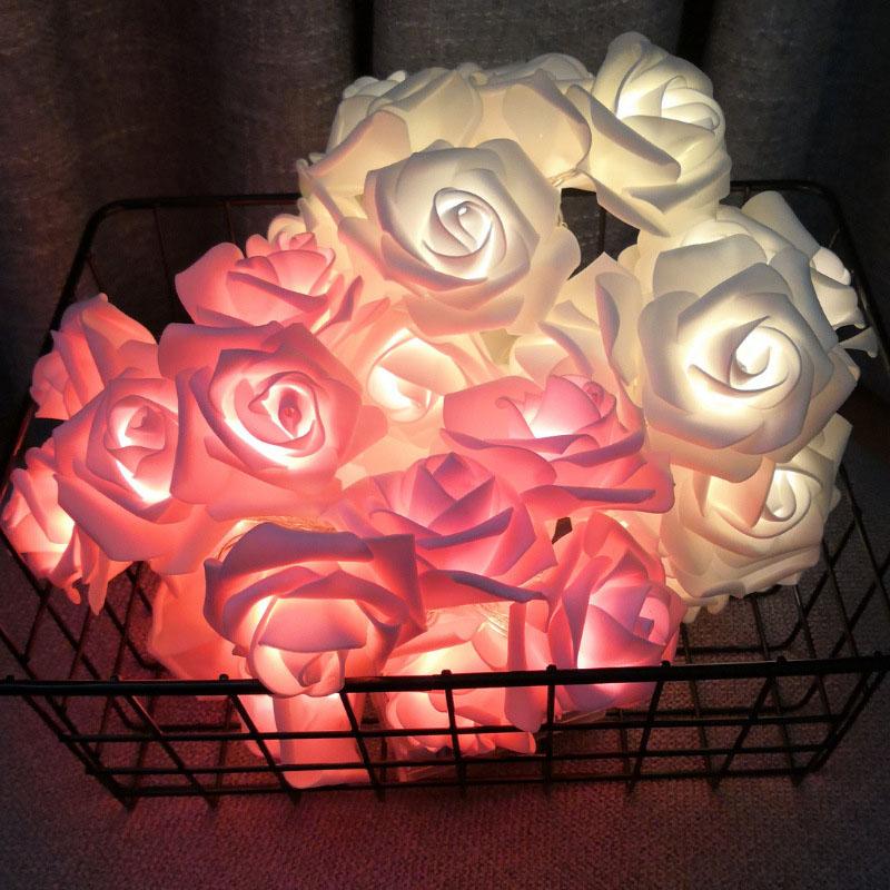 Strings 5V LED Rose Flower String Light Artificial Eternal Lamp For Wedding Birthday Mother's Day Christmas Romantic Decoration 
Strings 5V LED Rose Flower String Light Artificial Eternal Lamp For Wedding Birthday Mother's Day Christmas Romantic Decoration