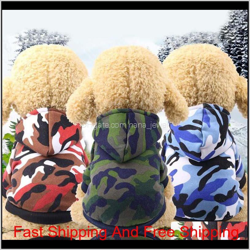 New Hot Fashion Pet Dog Puppy Costumes Camo Hoodies Hooded Sweatshirt Pullover Clothes Outfits Size Xs-2Xl Koela N5Vf6
New Hot Fashion Pet Dog Puppy Costumes Camo Hoodies Hooded Sweatshirt Pullover Clothes Outfits Size Xs-2Xl Koela N5Vf6