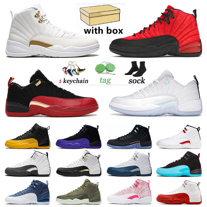Men Women Jumpman 12 12s Mens Basketball Jorden Shoes Bowl Sports Sneakers XII Utility Grind Twist Flu Game Dark Concord Retro Low Easter OV
Men Women Jumpman 12 12s Mens Basketball Jorden Shoes Bowl Sports Sneakers XII Utility Grind Twist Flu Game Dark Concord Retro Low Easter OV