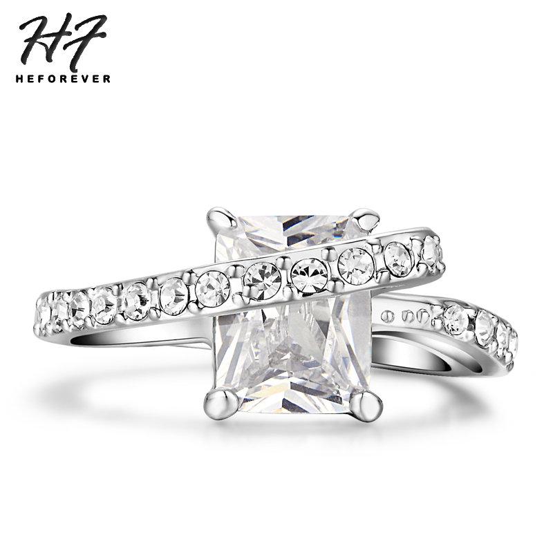 Cluster Rings Top Quality White Rectangle Crystal Sliver Color Fashion For Women Wedding Statement Ring Full Sizes Sale R357, Golden;silver
Cluster Rings Top Quality White Rectangle Crystal Sliver Color Fashion For Women Wedding Statement Ring Full Sizes Sale R357, Golden;silver