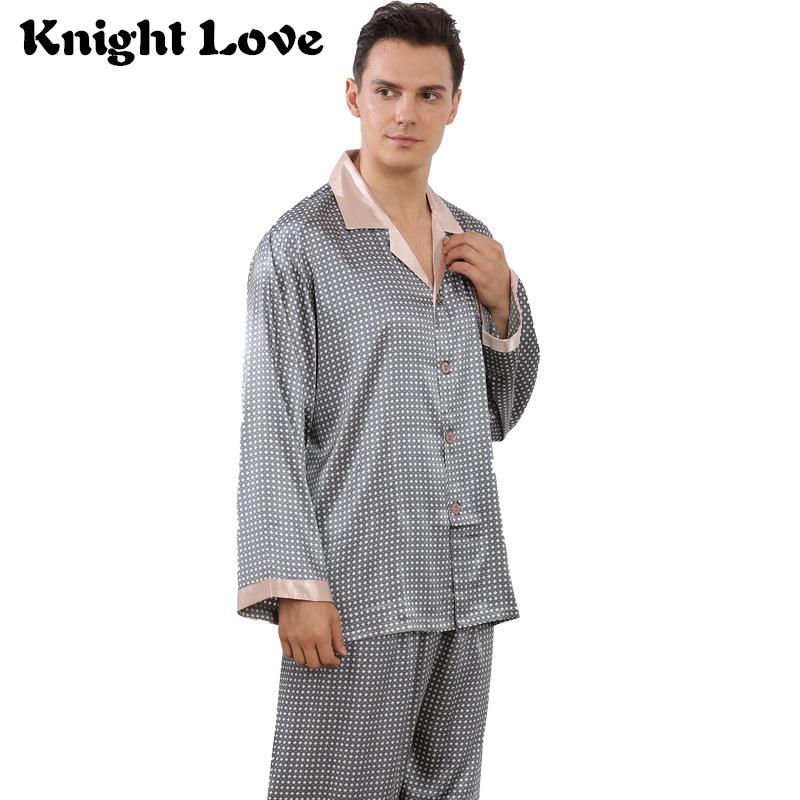 Men's Sleepwear Pajama Sets Men Stain Silk Pajamas For Soft Cozy Lounge Home Wear Suit Nightgown Long Sleeve Pyjamas Male, Black;brown
Men's Sleepwear Pajama Sets Men Stain Silk Pajamas For Soft Cozy Lounge Home Wear Suit Nightgown Long Sleeve Pyjamas Male, Black;brown