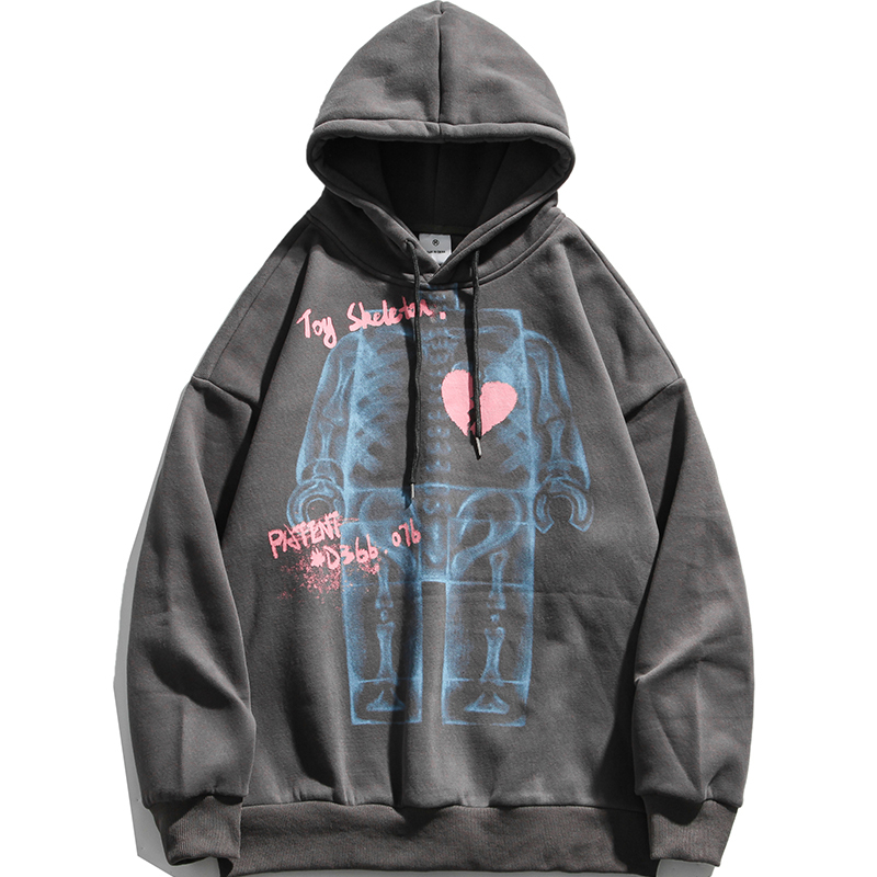 2021 Streetwear Hoodie Men Vintage X-ray Pattern Hip Hop Harajuku Hooded 100% Cotton Sweatshirt Autumn New Women Man Hoodies Vukq, Blue
2021 Streetwear Hoodie Men Vintage X-ray Pattern Hip Hop Harajuku Hooded 100% Cotton Sweatshirt Autumn New Women Man Hoodies Vukq, Blue
