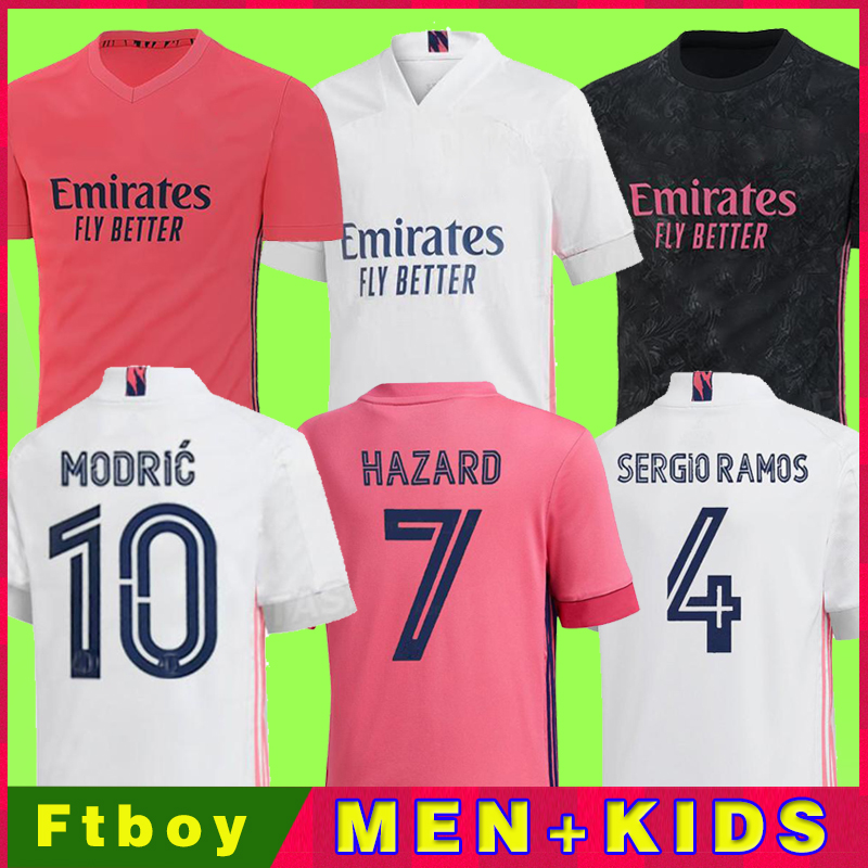REAL MADRID jerseys 20 21 soccer football shirt HAZARD SERGIO RAMOS BENZEMA ASENSIO camiseta men + kids kit 2020 2021 fourth 4th HUMANRACE, Kids away
REAL MADRID jerseys 20 21 soccer football shirt HAZARD SERGIO RAMOS BENZEMA ASENSIO camiseta men + kids kit 2020 2021 fourth 4th HUMANRACE, Kids away