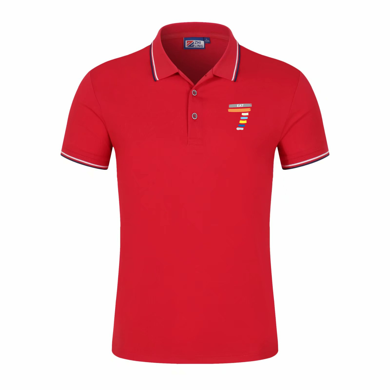 Men' Classic Short Sleeve Polo Shirt Summer Brands Men Polo Shirt High Quality Casual Print Polo Shirt Fashion Breathable Tops, White
Men' Classic Short Sleeve Polo Shirt Summer Brands Men Polo Shirt High Quality Casual Print Polo Shirt Fashion Breathable Tops, White
