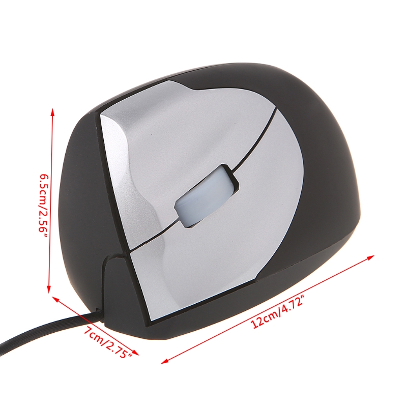 Left Hand Wireless Wired Mouse Optical Ergonomic Vertical Mouse Gaming Mouse