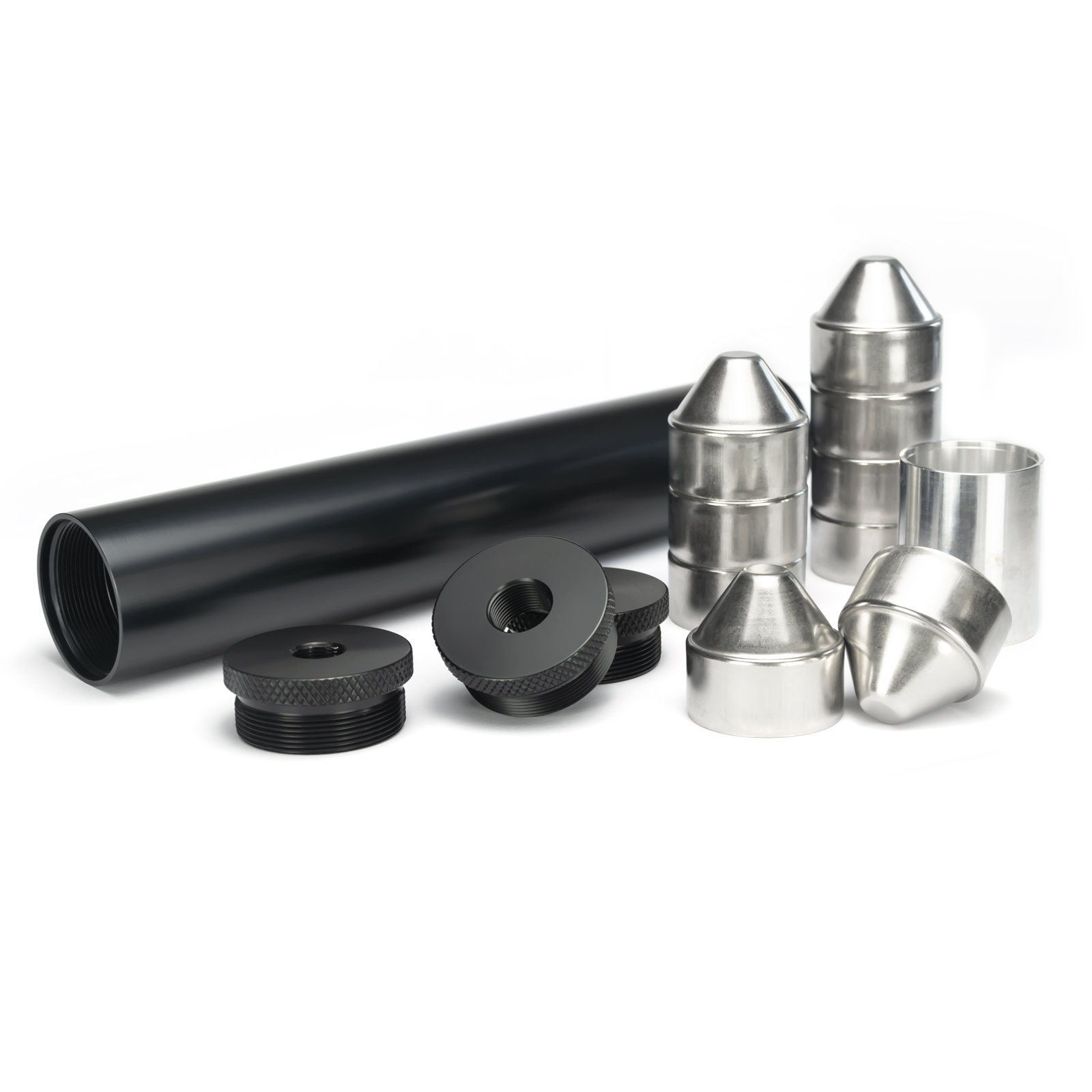 Tactical Accessories 7075 Aluminum 10"L 1.75"OD 1/2-28 and 5/8-24 Solvent Trap 9pcs Stainless Steel Cups Fuel Filter For Napa 4003 Wix 24003
Tactical Accessories 7075 Aluminum 10"L 1.75"OD 1/2-28 and 5/8-24 Solvent Trap 9pcs Stainless Steel Cups Fuel Filter For Napa 4003 Wix 24003