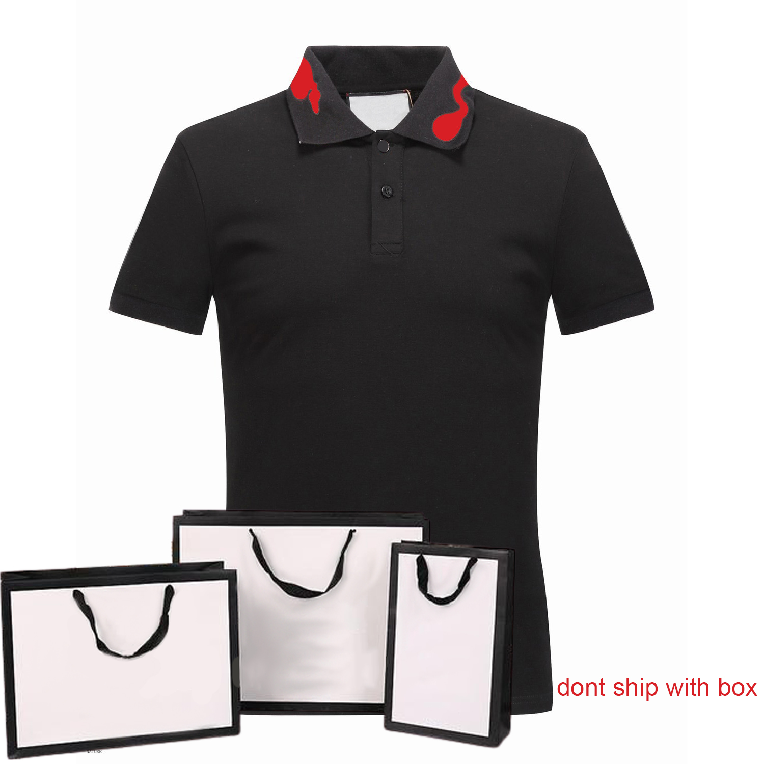 Classic Men's Polo shirt Tiger Snake Cartoon Pattern Men Summer Casual Tops Fashion Short Sleeve Mens Tees Polos, Black02
Classic Men's Polo shirt Tiger Snake Cartoon Pattern Men Summer Casual Tops Fashion Short Sleeve Mens Tees Polos, Black02