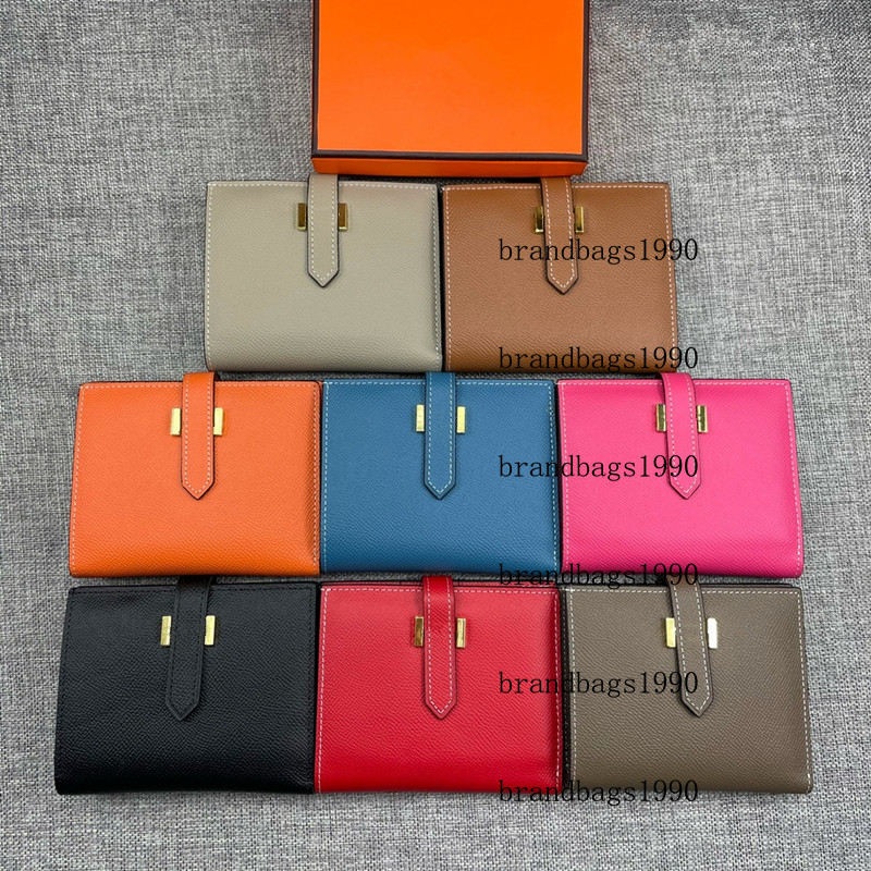 Top quality espom Short Wallets Gold hardware Whole Leather Women Card holders Purse fashion Cowskin Genuine leather come with box 5120 от DHgate WW