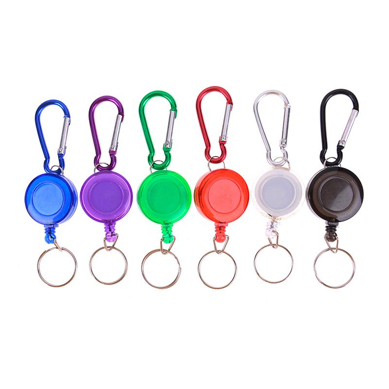 Card Holders 1PCS Mulitifunctional Multicolor Badge Reel Retractable Keychain ID Holder Keyring Key Chain Steel Cord, Blue
Card Holders 1PCS Mulitifunctional Multicolor Badge Reel Retractable Keychain ID Holder Keyring Key Chain Steel Cord, Blue