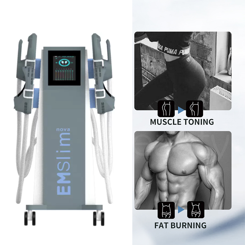 Latest HIEMT Emslim Neo Machine EMS Muscle Building Stimulator RF body Slimming Contouring 7 Tesla Fat Burning Device
Latest HIEMT Emslim Neo Machine EMS Muscle Building Stimulator RF body Slimming Contouring 7 Tesla Fat Burning Device