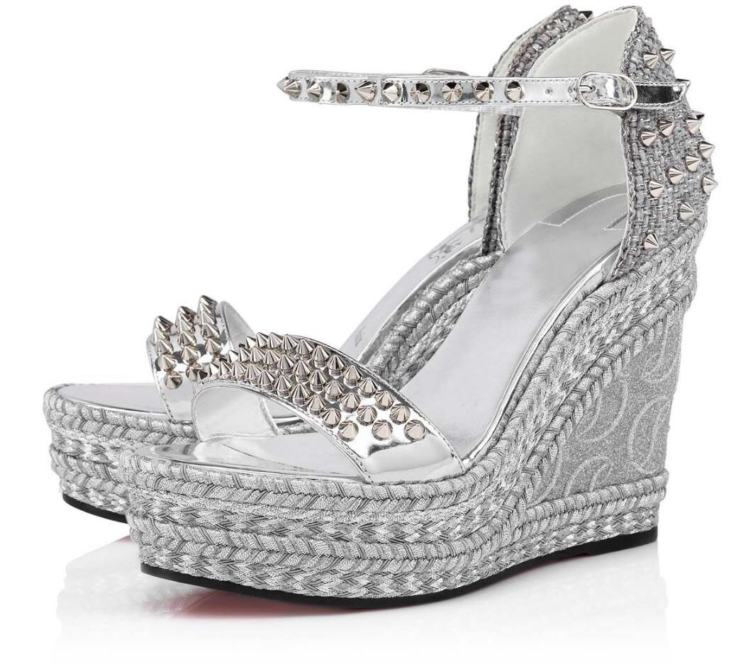 Highest quality materials Madmonica Sandals Shoes Red Bottom Women Wedges Pumps Espadrilles Studs Lady Comfort High Heels EU35-44, 11
Highest quality materials Madmonica Sandals Shoes Red Bottom Women Wedges Pumps Espadrilles Studs Lady Comfort High Heels EU35-44, 11