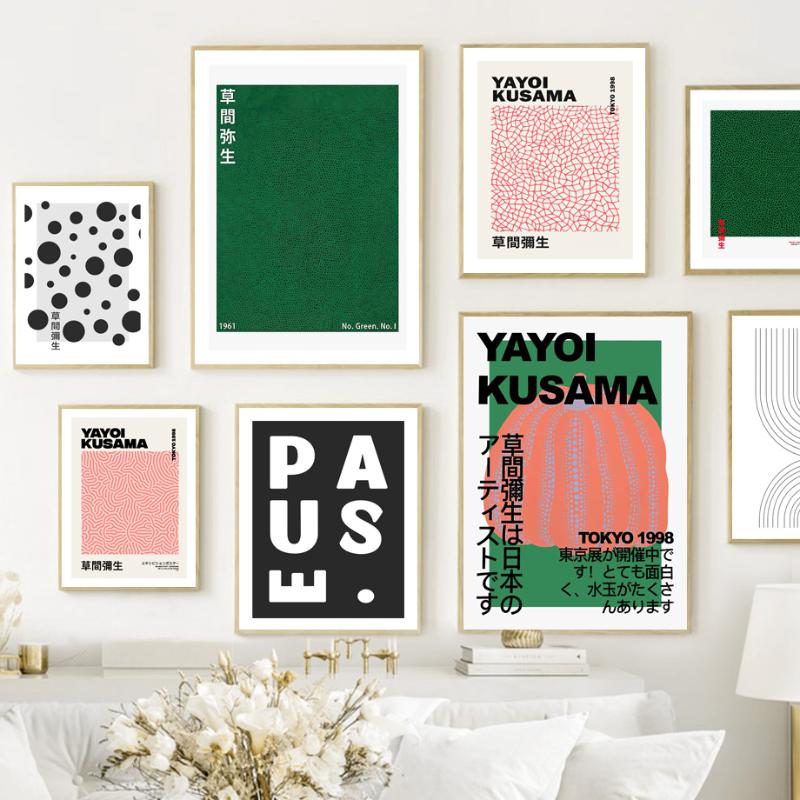 Paintings Yayoi Kusama Pumpkin Polka Dot Abstract Wall Art Canvas Painting Nordic Posters And Prints Pictures For Living Room Decor
Paintings Yayoi Kusama Pumpkin Polka Dot Abstract Wall Art Canvas Painting Nordic Posters And Prints Pictures For Living Room Decor