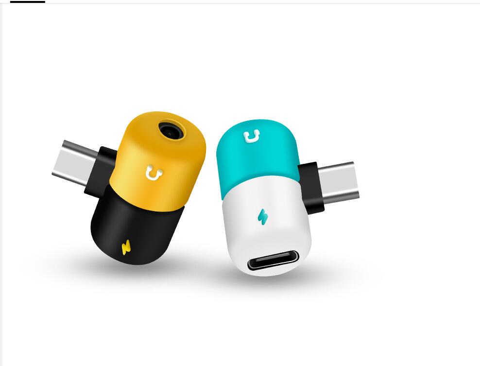 2 in 1 Mini Capsule Pill Shape Type C To 3.5mm AUX Audio Adapter Charging Dual Splitter Portable Cable Connector, Black
2 in 1 Mini Capsule Pill Shape Type C To 3.5mm AUX Audio Adapter Charging Dual Splitter Portable Cable Connector, Black