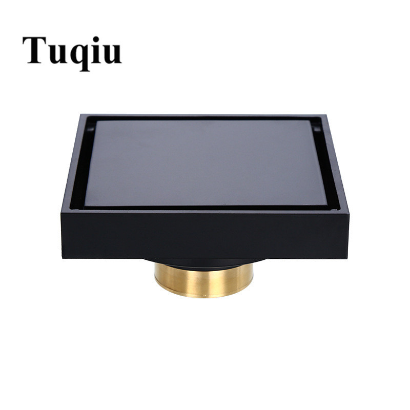 2021 New Shower Drains Square Floor Strainer 10*10cm Black Deodorization Bath Drain 304 Stainless Steel Drainers Tkv7
2021 New Shower Drains Square Floor Strainer 10*10cm Black Deodorization Bath Drain 304 Stainless Steel Drainers Tkv7