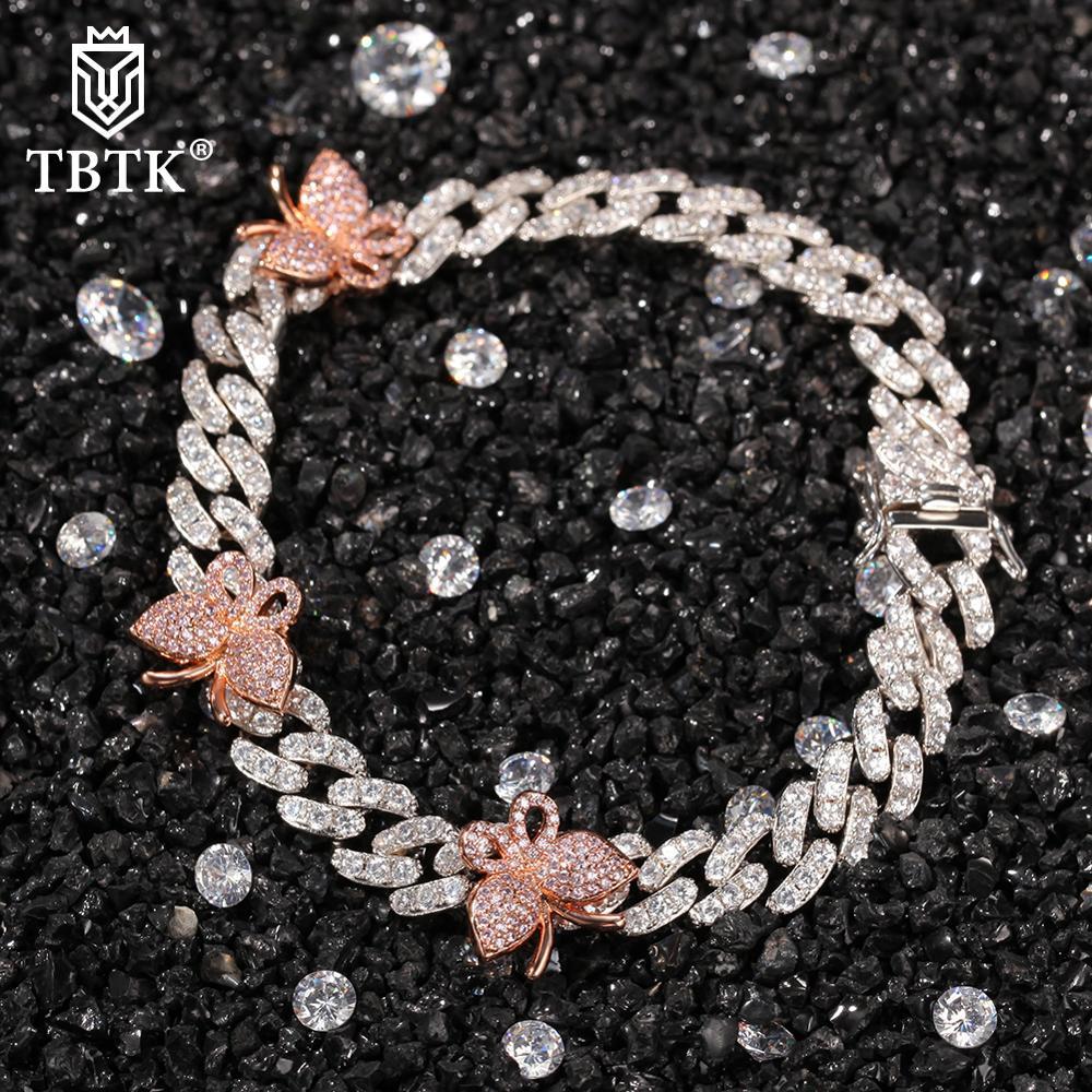 TBTK 9MM Mini Butterfly Cuban link Bracelet & Anklet Aesthetic CZ Choker Fashion Hiphop Jewelry Best Gift X0509
TBTK 9MM Mini Butterfly Cuban link Bracelet & Anklet Aesthetic CZ Choker Fashion Hiphop Jewelry Best Gift X0509