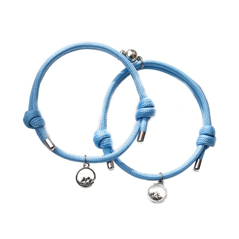 Charm Bracelets 41XC 2 Pieces Luminous Magnetic Couples Mutual Attraction Relationship Matching Bracelet Set For Women Men
Charm Bracelets 41XC 2 Pieces Luminous Magnetic Couples Mutual Attraction Relationship Matching Bracelet Set For Women Men