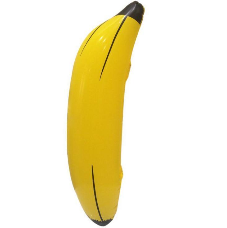 Creative Inflatable Big Banana Blow Up Pool Water Toy Kids Children Fruit Toys Party Decoration Wholesale