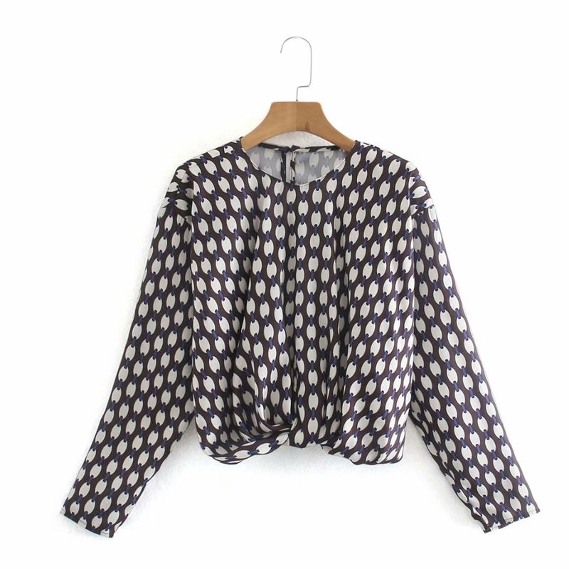 Casual Spring Office Blouse Lady Women O neck Puff Sleeve Knot Shirts Floral Printed Crop Tops NX9875 210525, Black
Casual Spring Office Blouse Lady Women O neck Puff Sleeve Knot Shirts Floral Printed Crop Tops NX9875 210525, Black