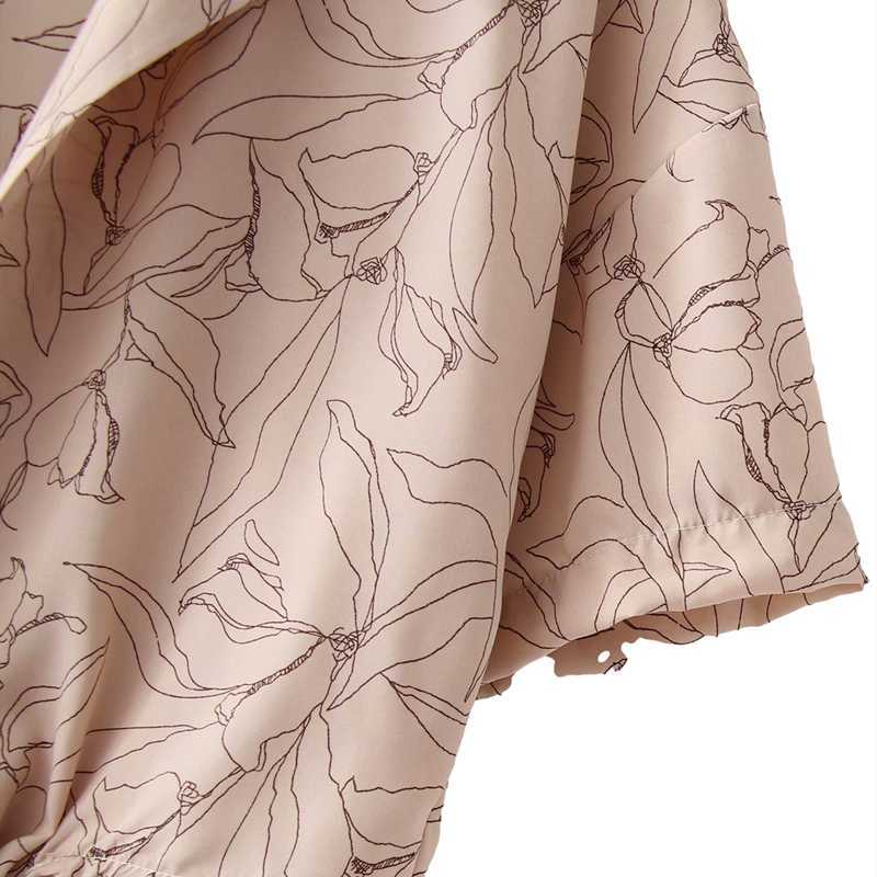 Casual Women V Neck Bow Lace Blouse Summer Fashion Ladies High Street Sweet Cute Shirt Female Line Flower Knotted Top 210527