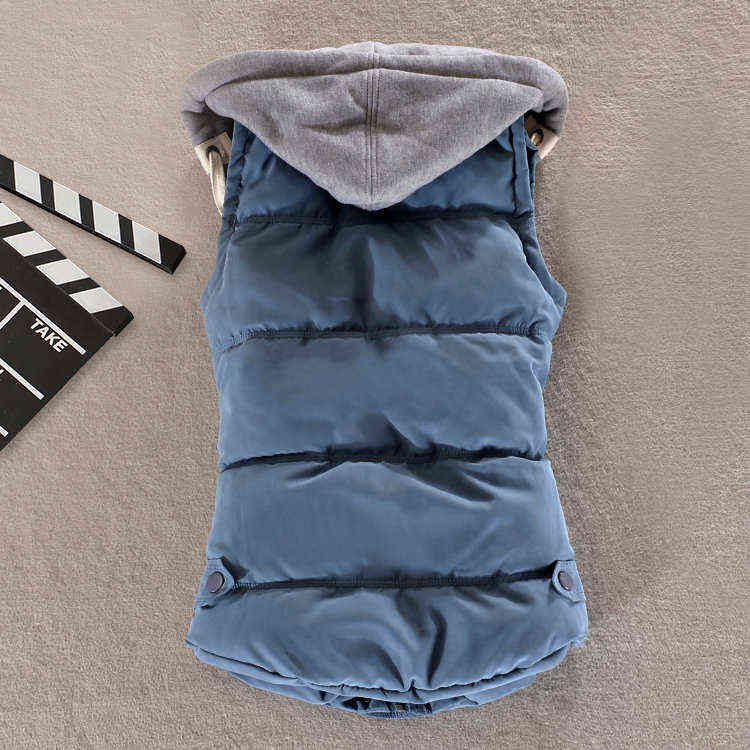 Plus Size 6XL Women Vest Winter Coat Ladies Gilet Colete Feminino Casual Pocket Hooded Waistcoat Female Sleeveless Jacket 211120