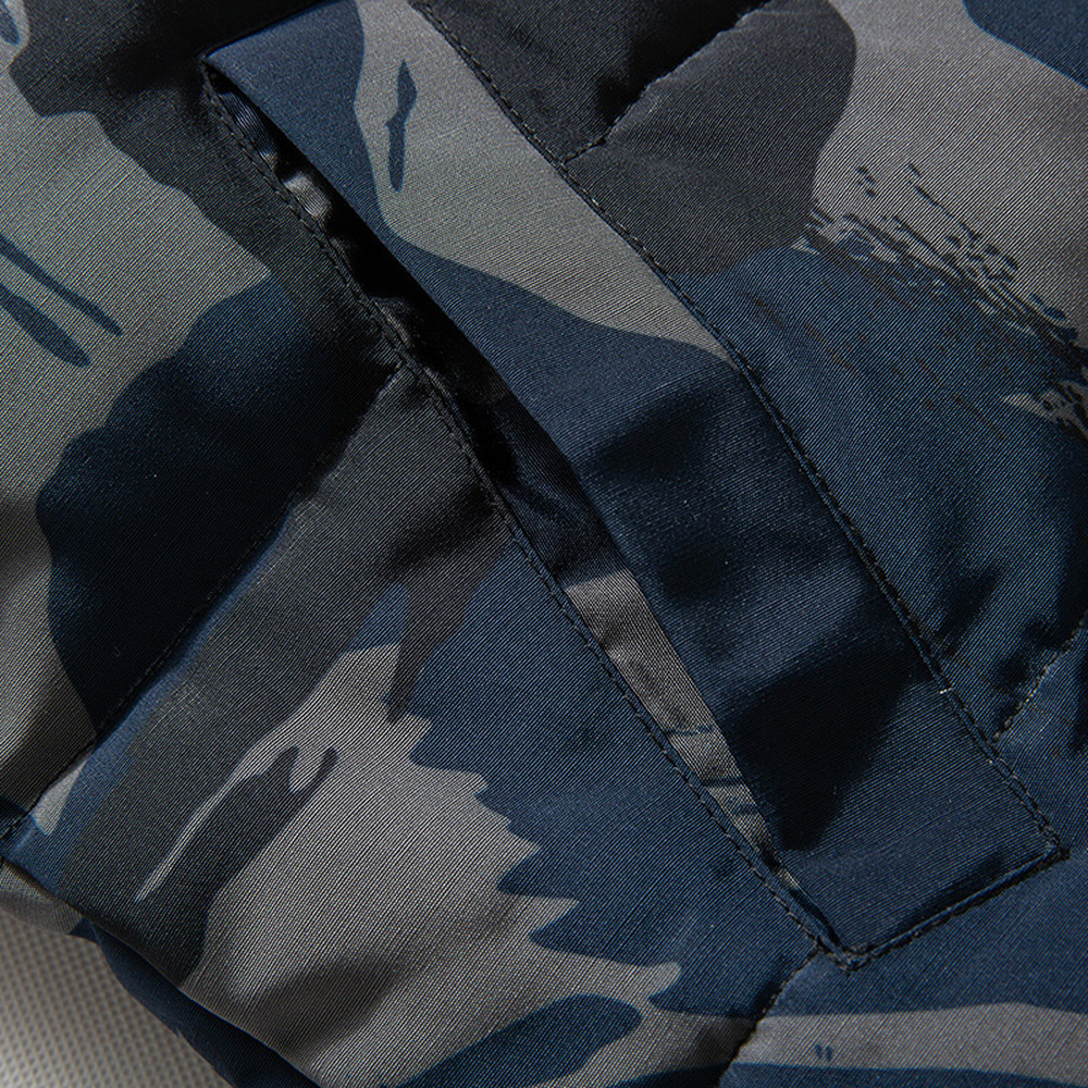 New Winter Reversible Hooded Sleeveless Jackets Stylish Camouflage Men's Vest Plus Size 4XL Double Side Windproof Warm Waistcoat 201120