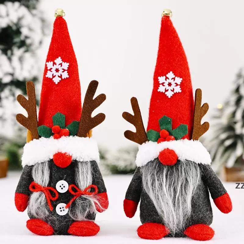 Gnomes Christmas Decor Creative Antlers Dwarf Ornaments Swedish Gnome xmas Faceless Forest Old Man Gifts
Gnomes Christmas Decor Creative Antlers Dwarf Ornaments Swedish Gnome xmas Faceless Forest Old Man Gifts