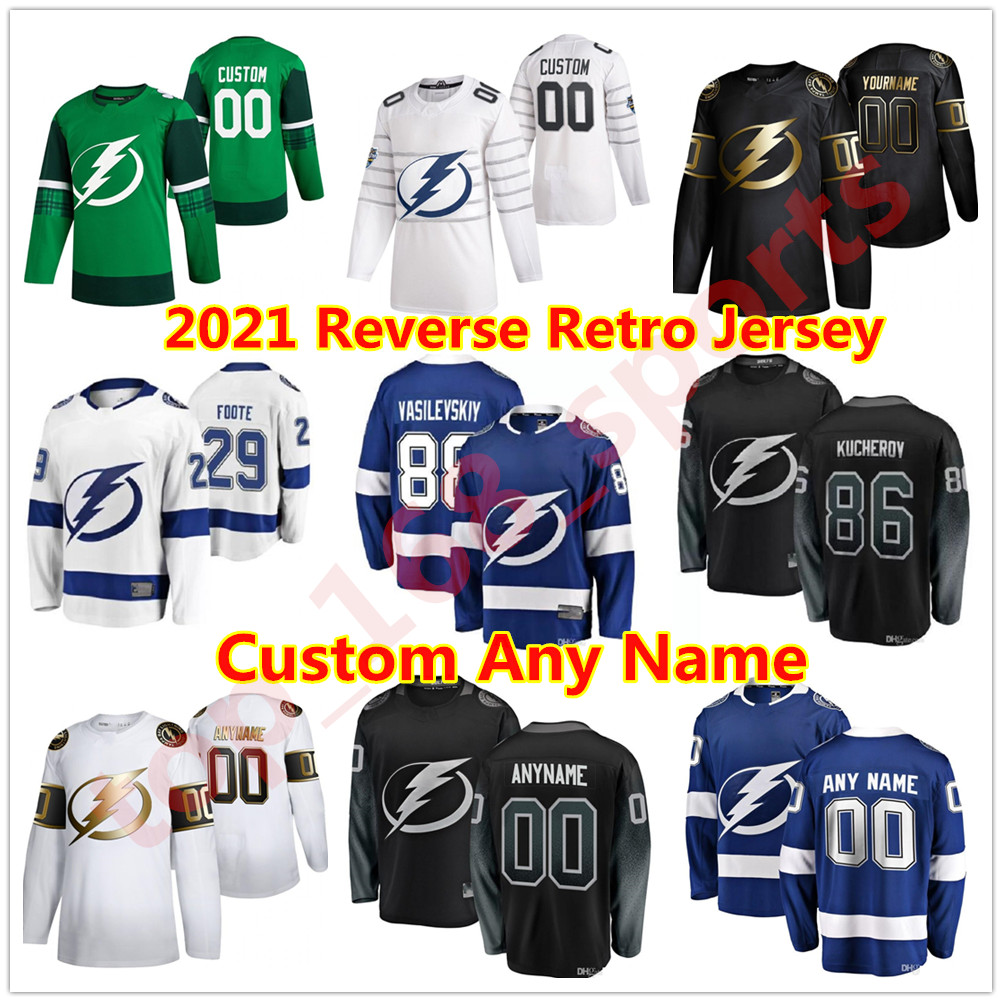 2021 Reverse Retro Tampa Bay Lightning Hockey Jersey Barclay Goodrow Anthony Greco Jan Rutta Mitchell Stephens Zach Bogosian Custom Stitched, As pic
2021 Reverse Retro Tampa Bay Lightning Hockey Jersey Barclay Goodrow Anthony Greco Jan Rutta Mitchell Stephens Zach Bogosian Custom Stitched, As pic