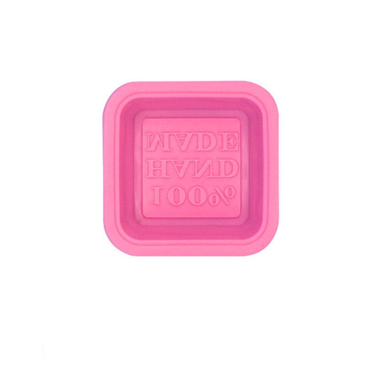 100% Handmade Soap Molds DIY Square Silicone Moulds Baking Mold Craft Art Making Tool Free Ship Free shipping