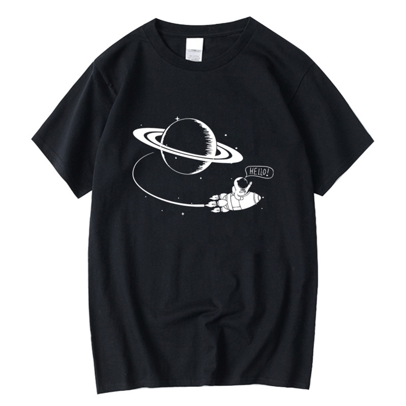 XIN YI Men's t-shirt High quality 100% cotton short slleve Funny spaceman print Cool loose men tshirt o-neck male tee 210706, White
XIN YI Men's t-shirt High quality 100% cotton short slleve Funny spaceman print Cool loose men tshirt o-neck male tee 210706, White