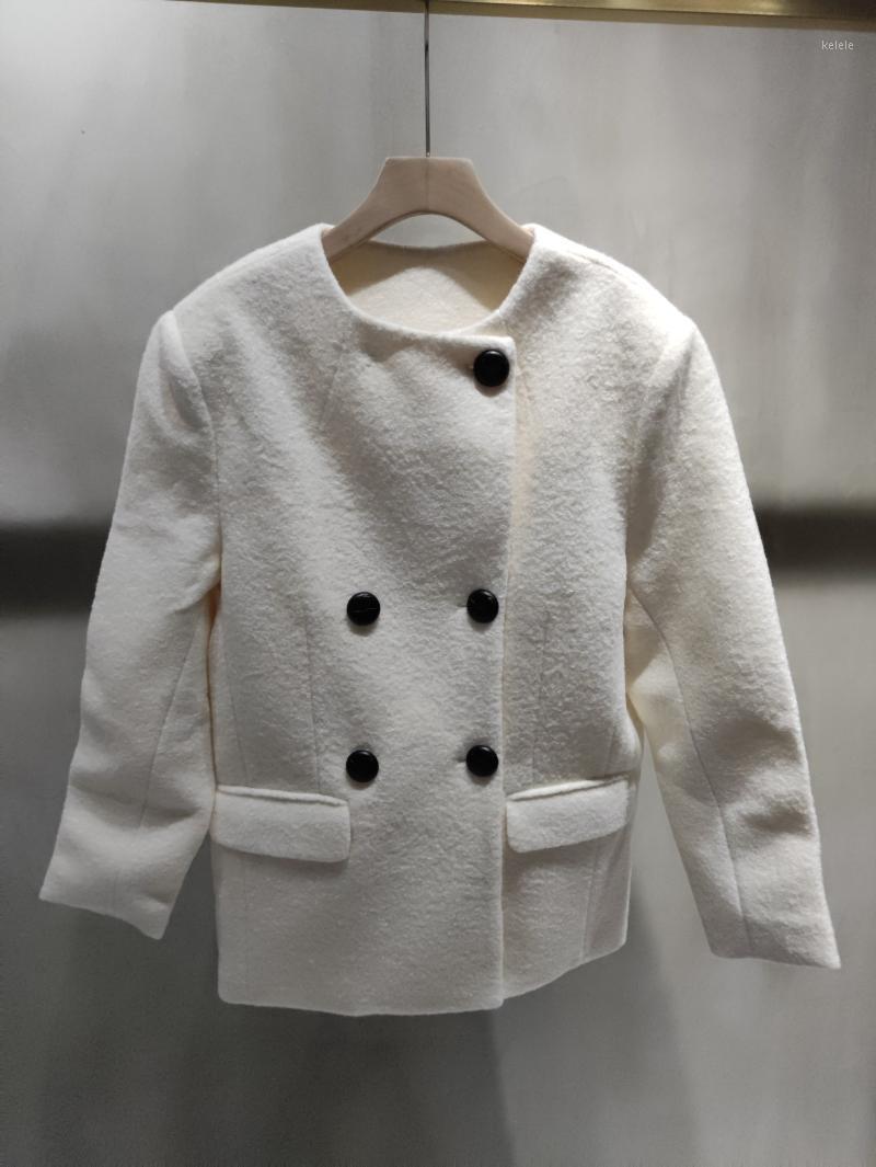 Women's Jackets 2021 Women Fashion High-quality Long-sleeved Round Neck Double-breasted Jacket 1104, Black;brown
Women's Jackets 2021 Women Fashion High-quality Long-sleeved Round Neck Double-breasted Jacket 1104, Black;brown