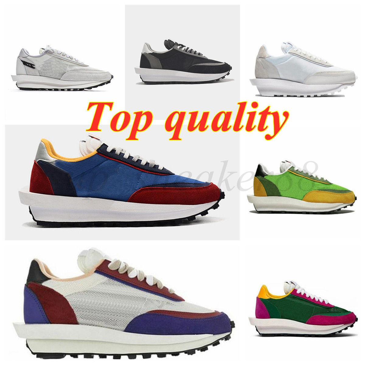LD LDV Waffle xSacai Daybreak Casual Shoes Mens women chunky dunky Varsity Blue fashion Nylon Summit White platform trainers Sports Sneake, Black
LD LDV Waffle xSacai Daybreak Casual Shoes Mens women chunky dunky Varsity Blue fashion Nylon Summit White platform trainers Sports Sneake, Black