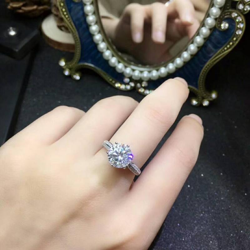 Cluster Rings [MeiBaPJ Fashion Moissanite Gemstone 3 S Diamond Ring D Color VVS 925 Sterling Silver Fine Wedding Jewelry For Women, Golden;silver
Cluster Rings [MeiBaPJ Fashion Moissanite Gemstone 3 S Diamond Ring D Color VVS 925 Sterling Silver Fine Wedding Jewelry For Women, Golden;silver