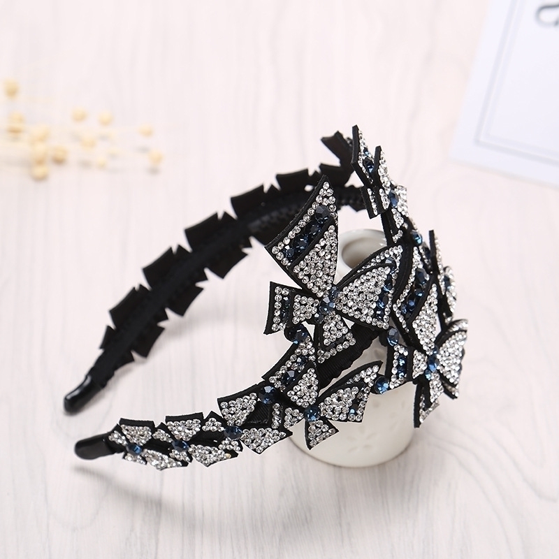 Fashion Style Australian Diamond Women's elegant diamond hair hoop headdress
Fashion Style Australian Diamond Women's elegant diamond hair hoop headdress