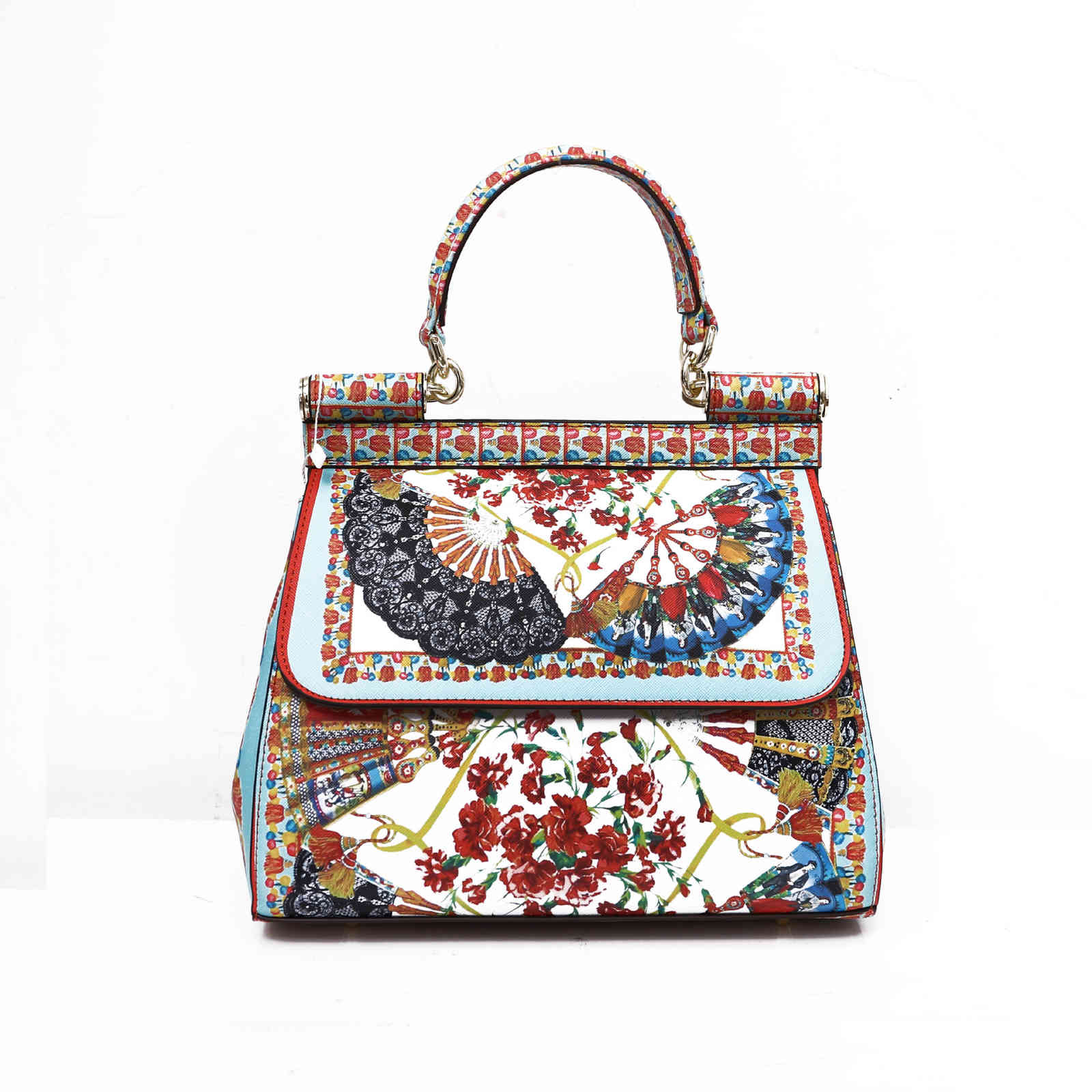 2021 fashion printing handbag, lady's bag, European and American luxury women's bag Party fashion tote bag, Safflower
2021 fashion printing handbag, lady's bag, European and American luxury women's bag Party fashion tote bag, Safflower
