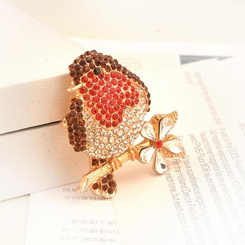 Pins, Brooches 1pcs Animal Bird Brooch Badge Pins Rhinestone Enamel Broach Red Robin For Women Xmas Party Gift Christmas
Pins, Brooches 1pcs Animal Bird Brooch Badge Pins Rhinestone Enamel Broach Red Robin For Women Xmas Party Gift Christmas