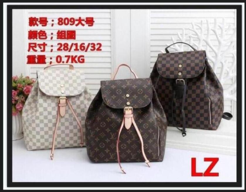 99 LV LOUIS VITTON New women's Leather Backpack large capacity Travel Shoulder Bag Handbag Purse school bag Satchel bag
99 LV LOUIS VITTON New women's Leather Backpack large capacity Travel Shoulder Bag Handbag Purse school bag Satchel bag