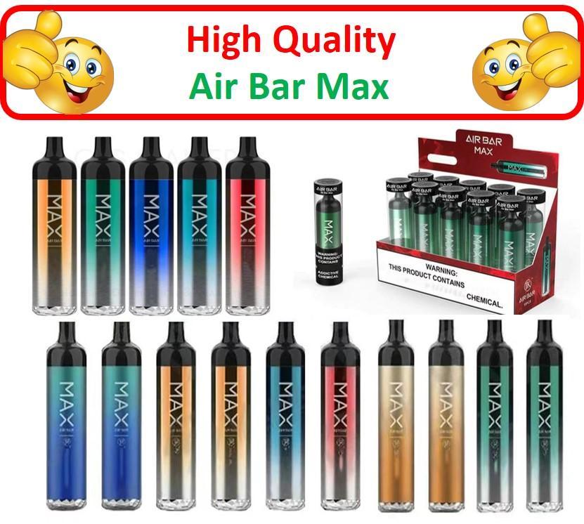 Air Bar Max Disposable Pod Device E Cigarette Built In 1250Mah Battery 6.5Ml Portable Vape Pods 2000 Puffs Ecig Pen VS BANG XXL elf bars puff plus
Air Bar Max Disposable Pod Device E Cigarette Built In 1250Mah Battery 6.5Ml Portable Vape Pods 2000 Puffs Ecig Pen VS BANG XXL elf bars puff plus