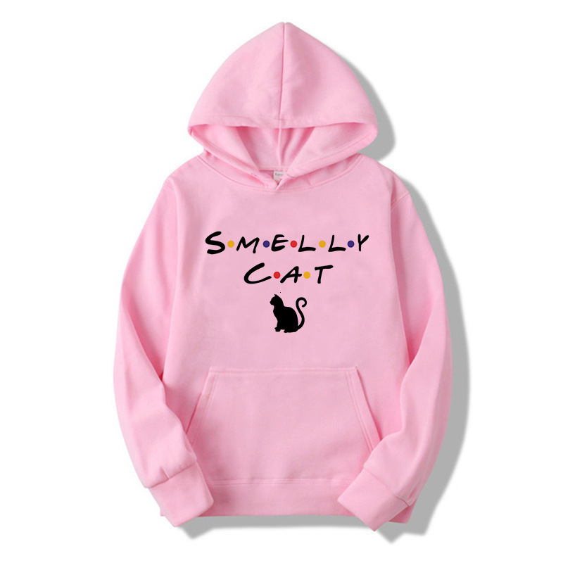 Friends TV show Hand Line Art ulzzang Sweatshirts Oversized Winter Hoodie Kawaii Jumper Outfits Tumblr female Aesthetic Harajuku T200525