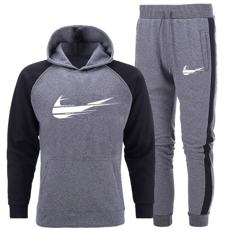 2021 Men's Clothing Men women Sets Fleece Cotton Print Hoodies Sweatshirts Set Casual Sport Sweatpants Mens Tracksuits, Gray
2021 Men's Clothing Men women Sets Fleece Cotton Print Hoodies Sweatshirts Set Casual Sport Sweatpants Mens Tracksuits, Gray